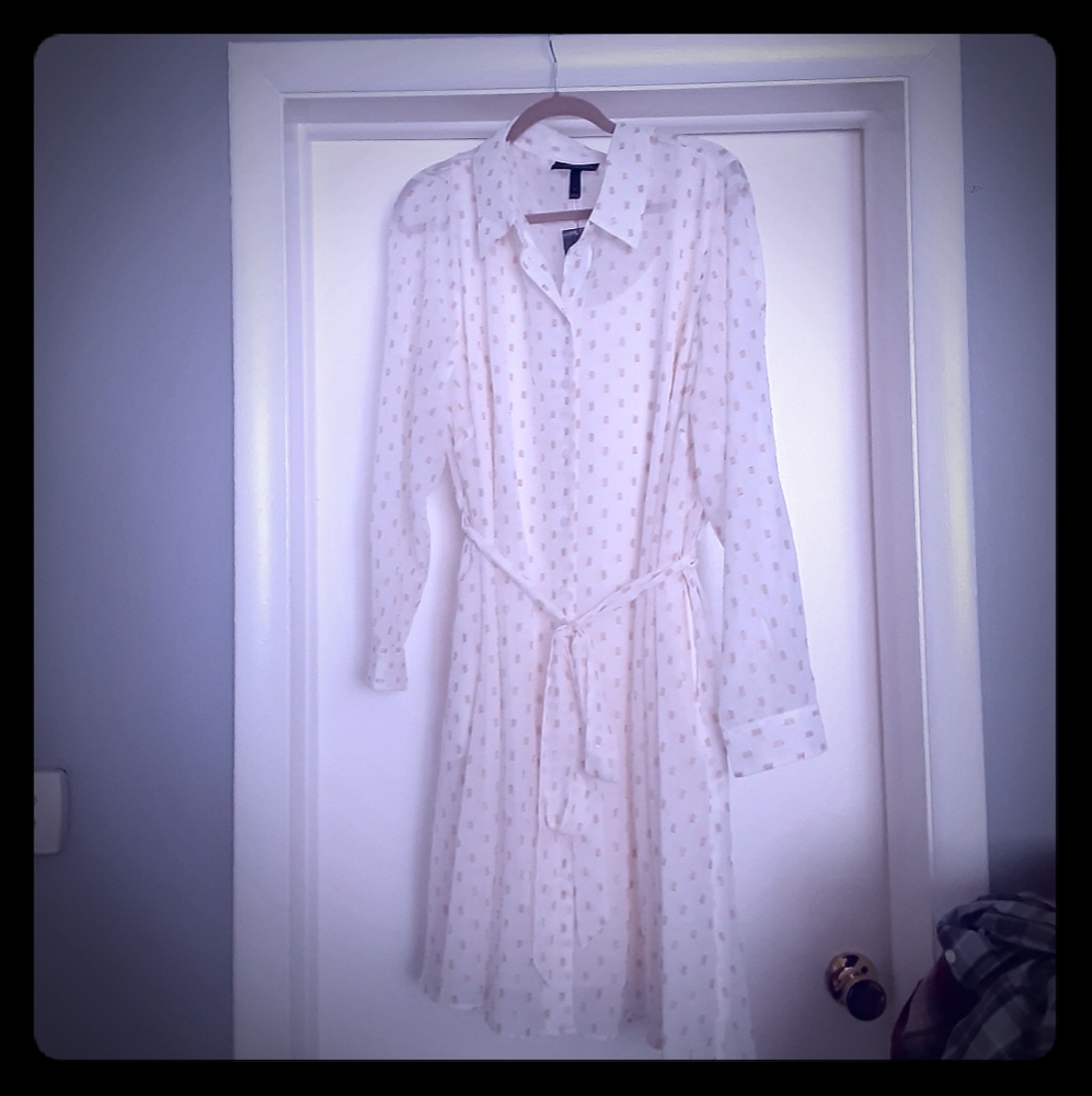 Nwt Lane Bryant belted dress